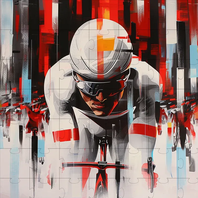 Dynamic Olympic Athlete Portraits