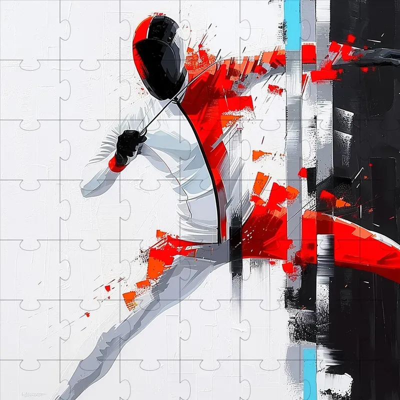 Dynamic Olympic Athlete Portraits