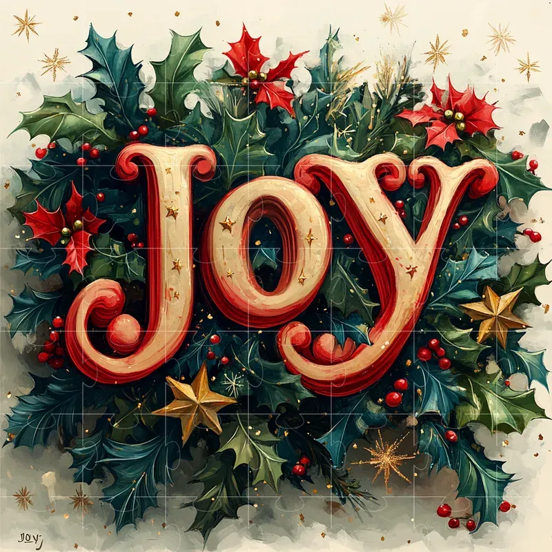 Christmas Typography Logos
