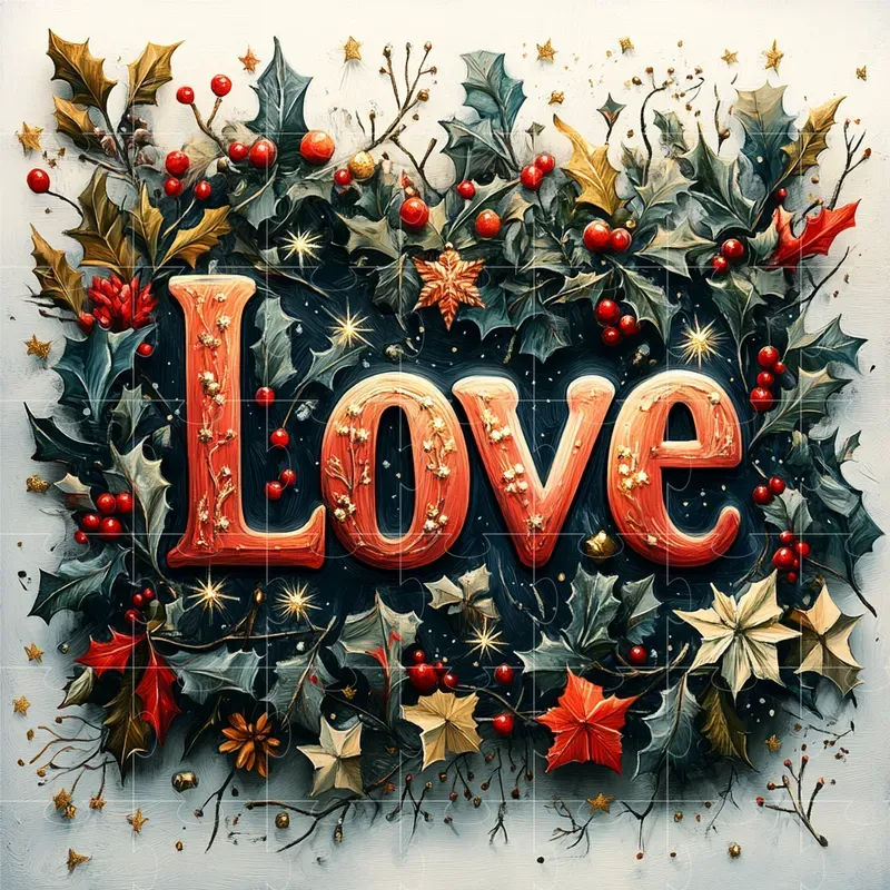 Christmas Typography Logos