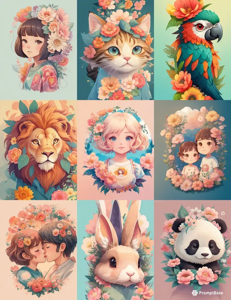 Floral Tshirt Designs