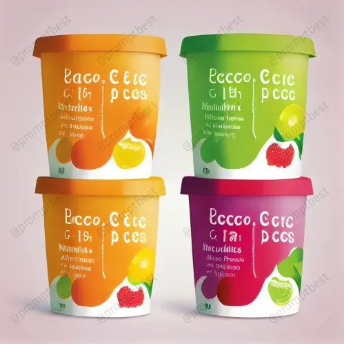 Healthy Label Food Drink Design Packagin
