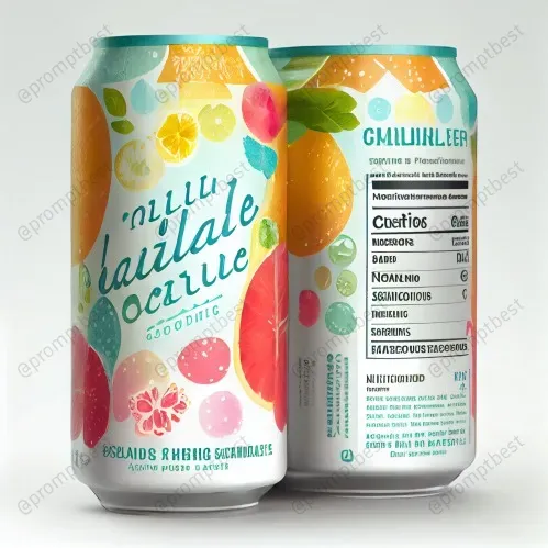 Healthy Label Food Drink Design Packagin
