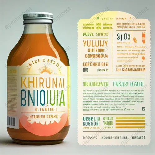 Healthy Label Food Drink Design Packagin