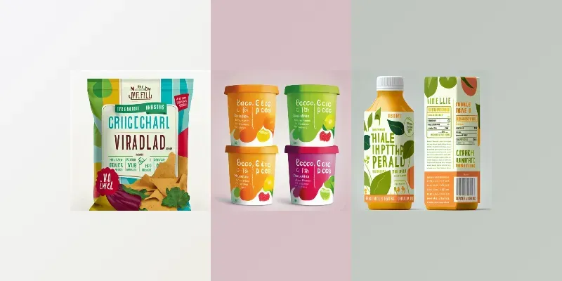 Healthy Label Food Drink Design Packagin generated by undefined