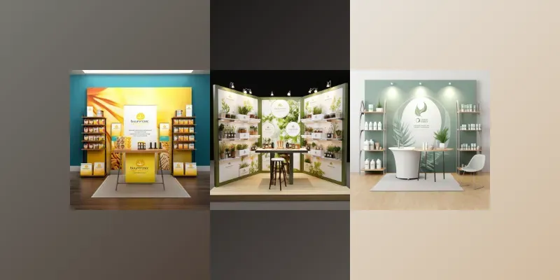Trade Show Small Display Booth Designs generated by undefined