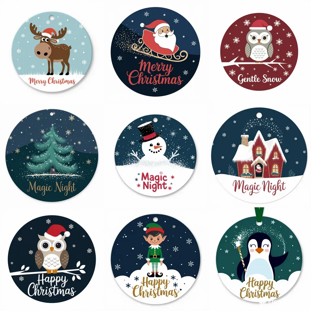 Magic Flat Christmas Ornament