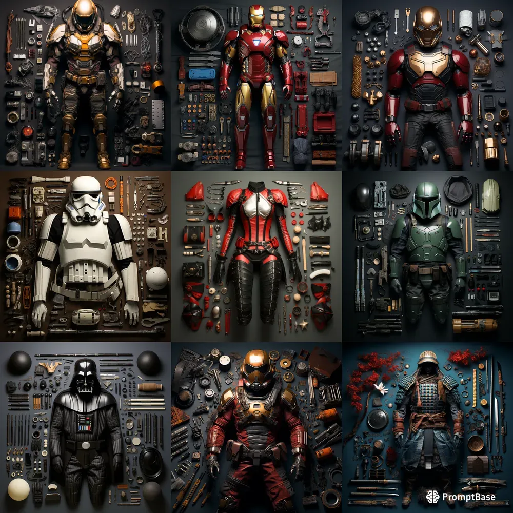 Knolling Glory Movie Character Costumes