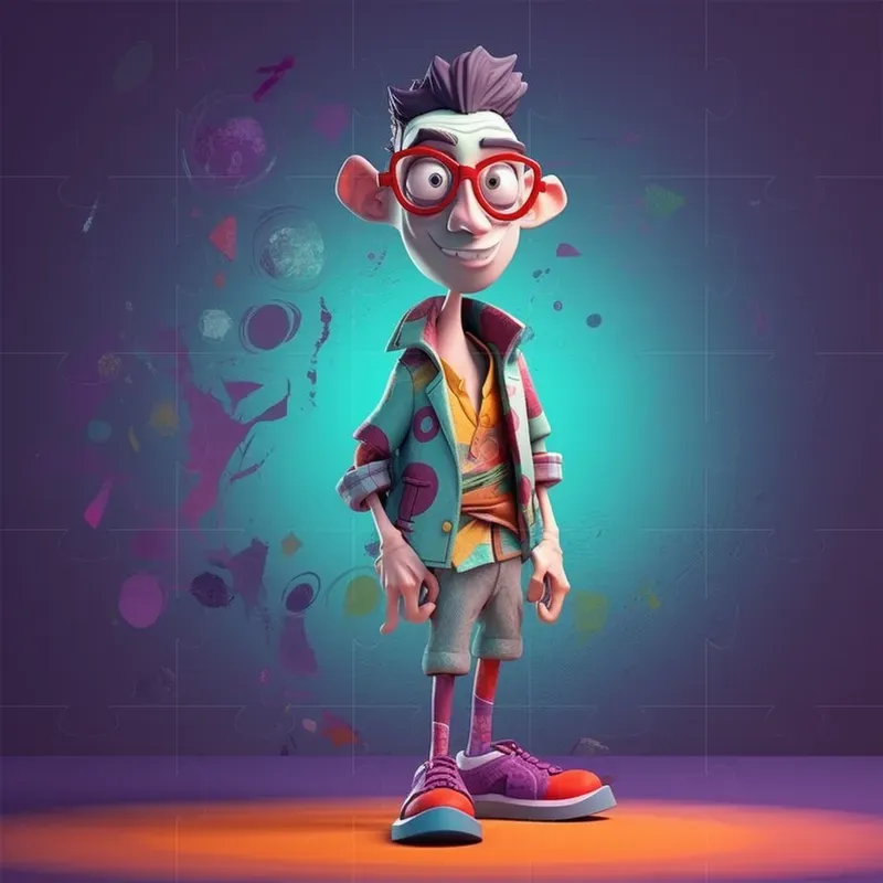 3D Fun Cartoon Characters