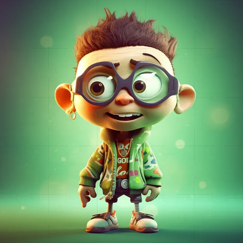 3D Fun Cartoon Characters