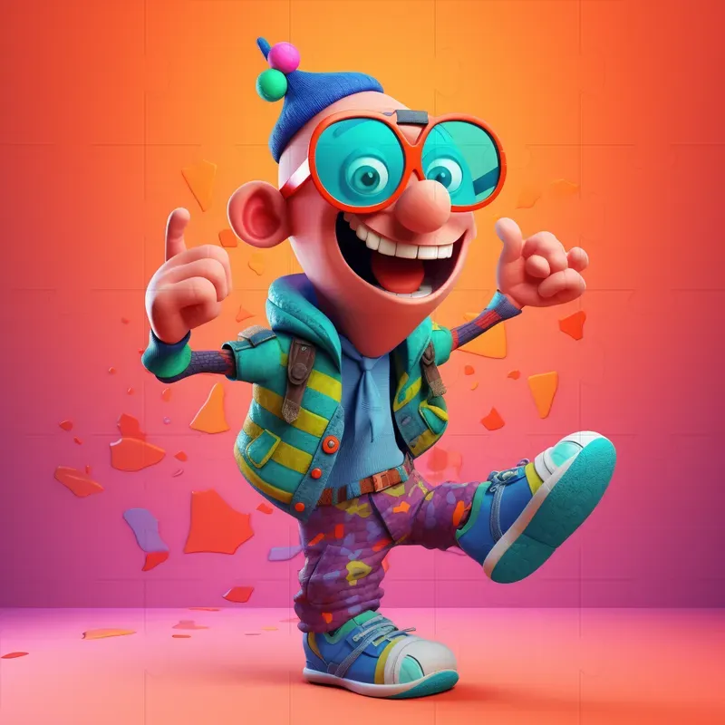 3D Fun Cartoon Characters