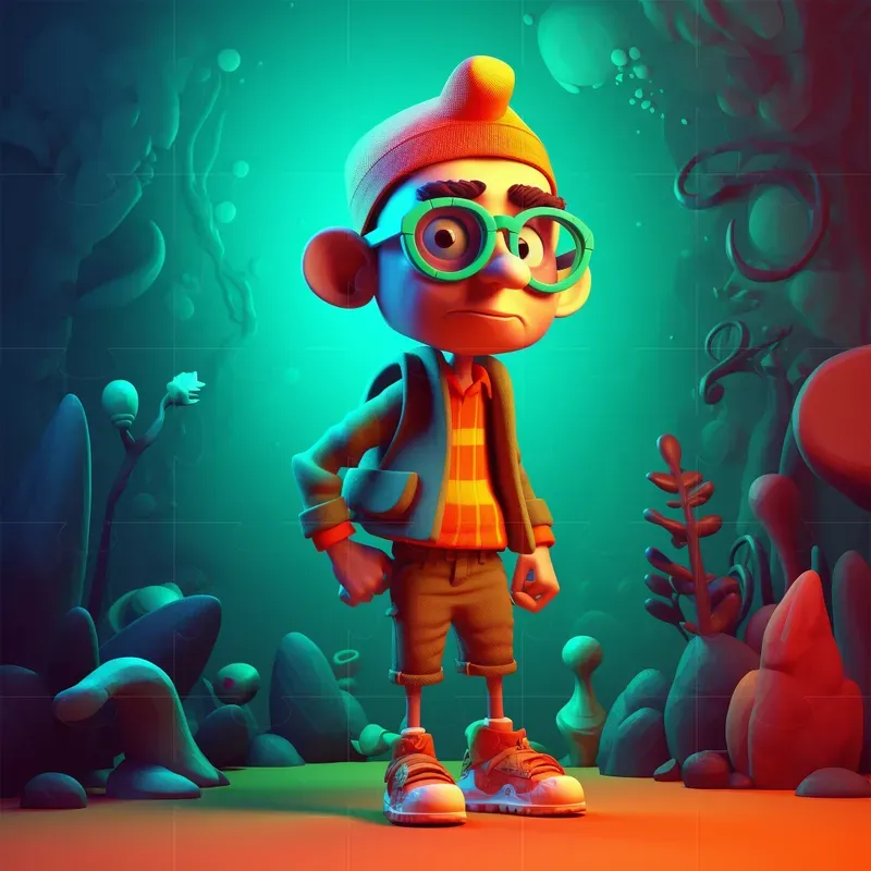 3D Fun Cartoon Characters