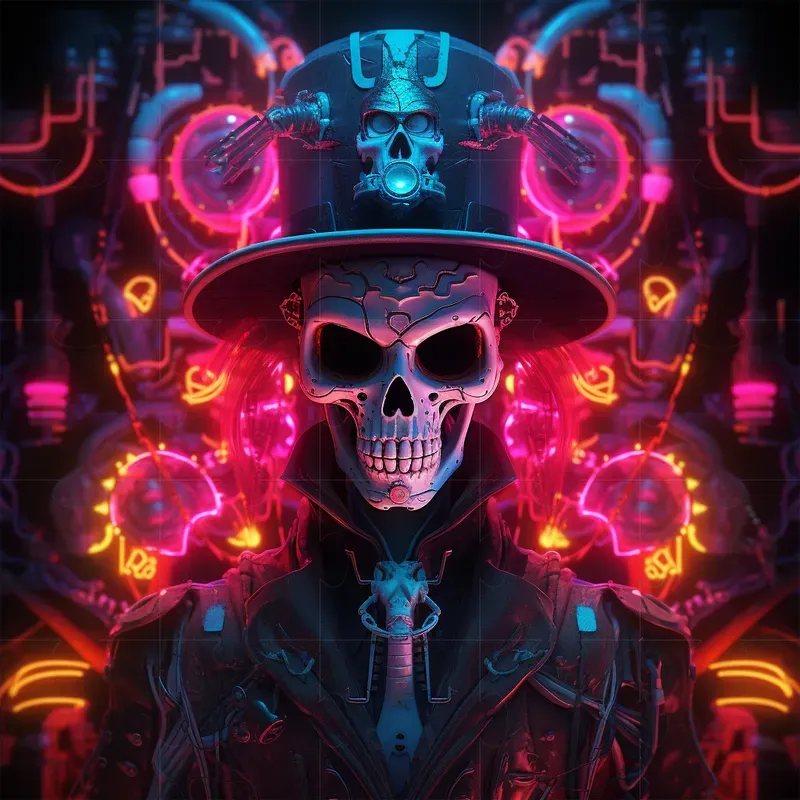 Neon Fantasy Characters