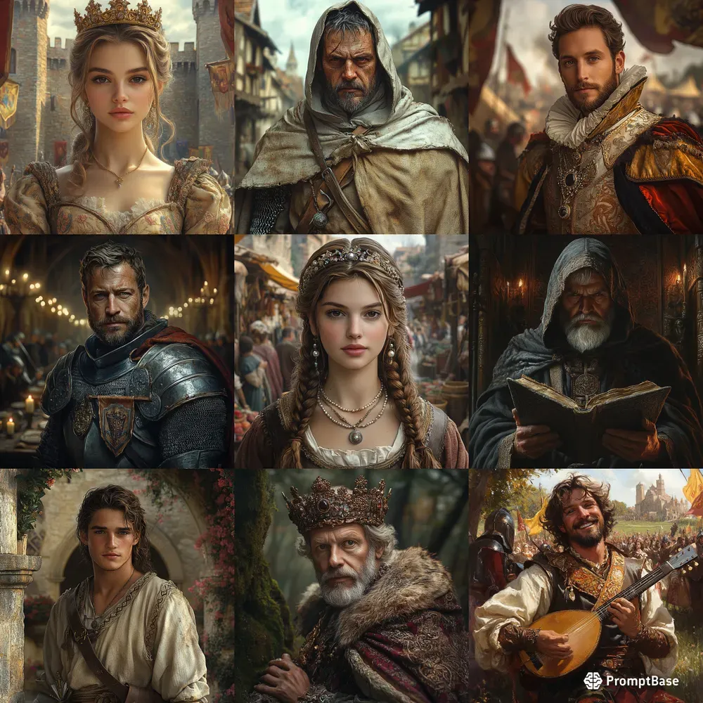Medieval Noble Portraits
