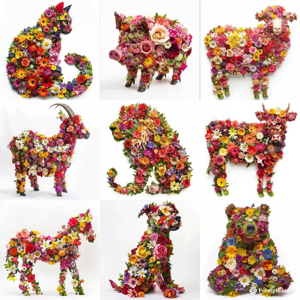 Flower Animals