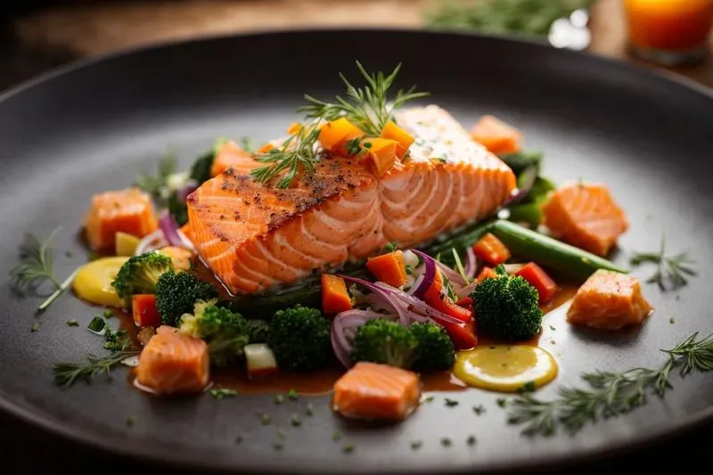 Highclass Restaurant Dishes