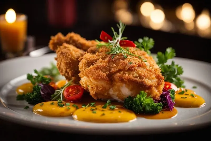 Highclass Restaurant Dishes