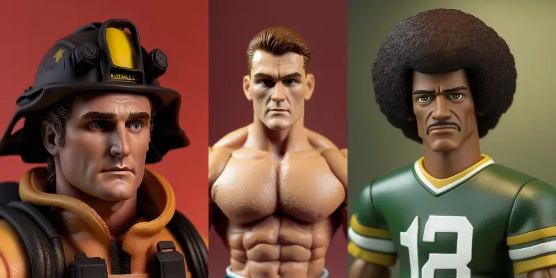 Everyday Action Figures generated by undefined