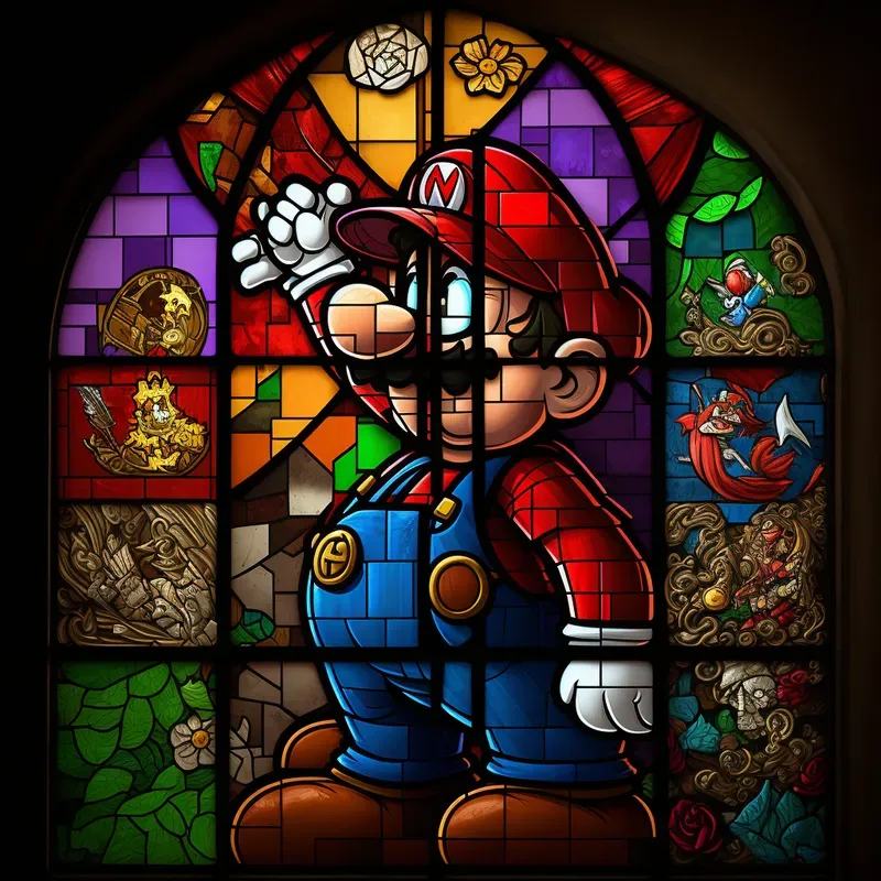 Stained Glassify Anything