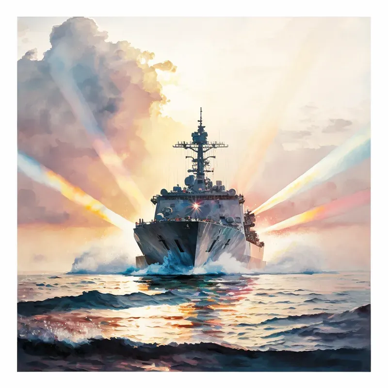 Crayon Water Colored Art