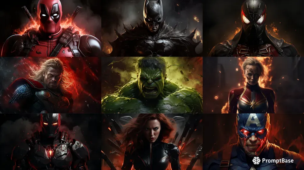 Villain Superheroes Halloween Collections