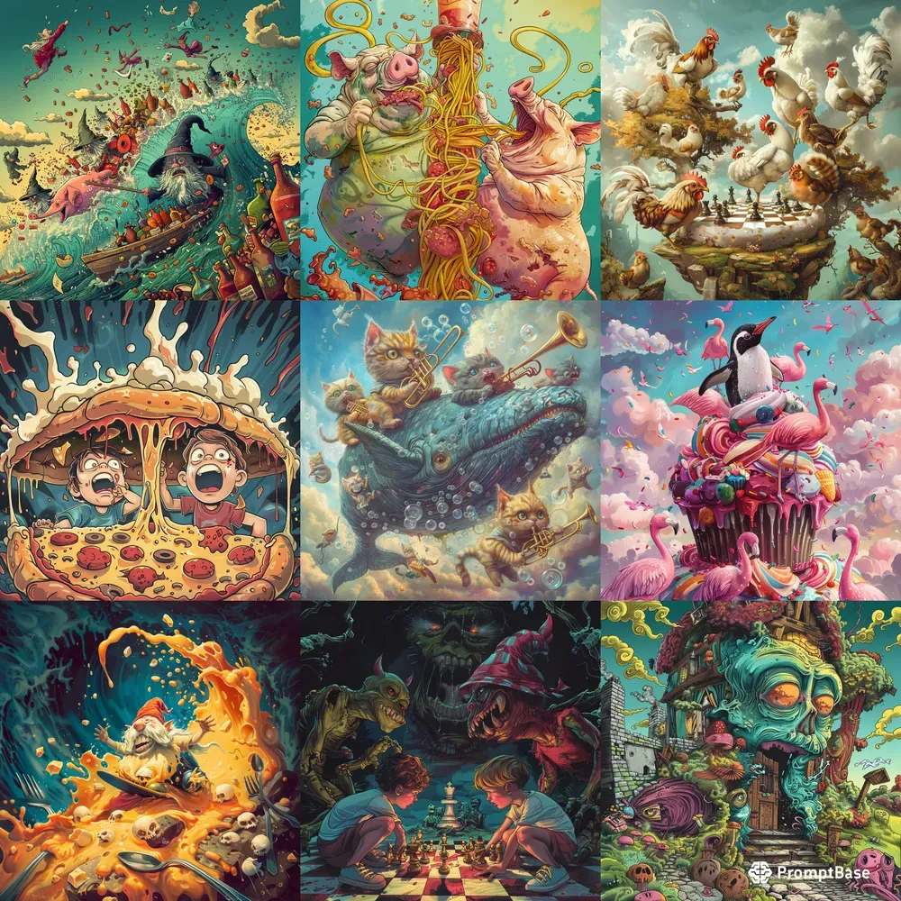 Weird And Bizarre Comics Cartoons