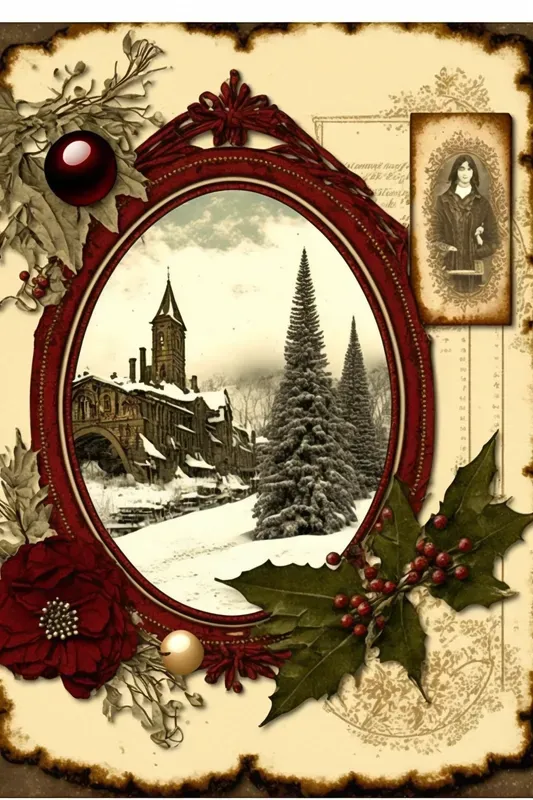 Vintage Winter Greeting Cards