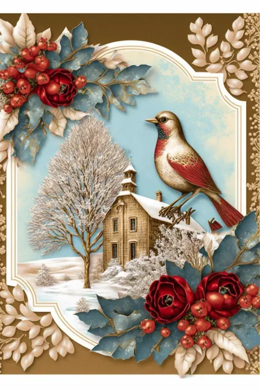 Vintage Winter Greeting Cards