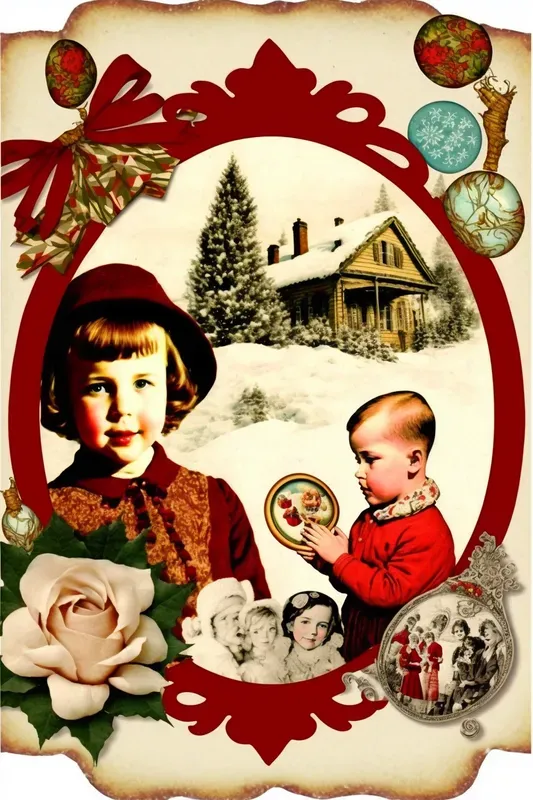 Vintage Winter Greeting Cards