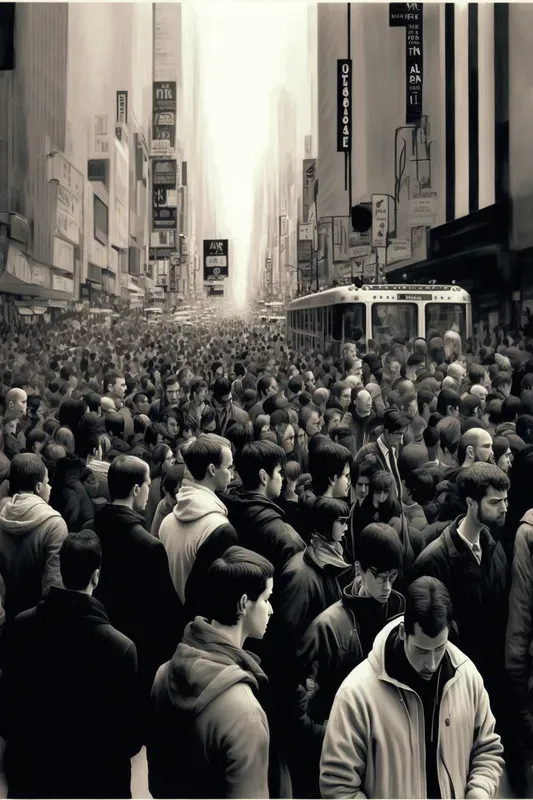 Crowded City Sketches