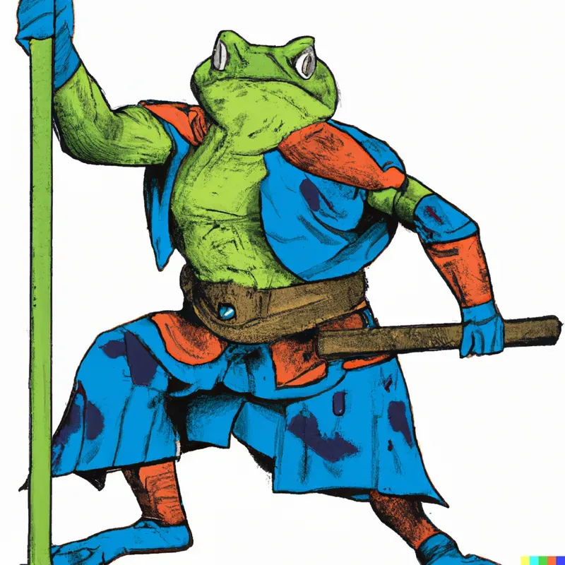 Comic Book Animal Warriors
