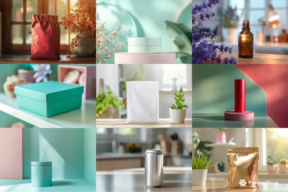 Product Package Design Mockup Scenes