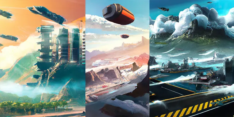 Futuristic City Concept Art Creator generated by undefined