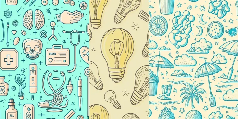 Cute Hand Drawn Patterns generated by undefined
