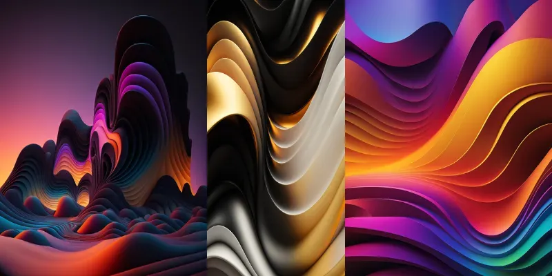 3D Wallpaper Pattern generated by undefined