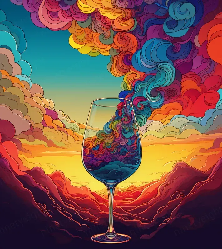 Simple Sweeping Vector Style Art Works