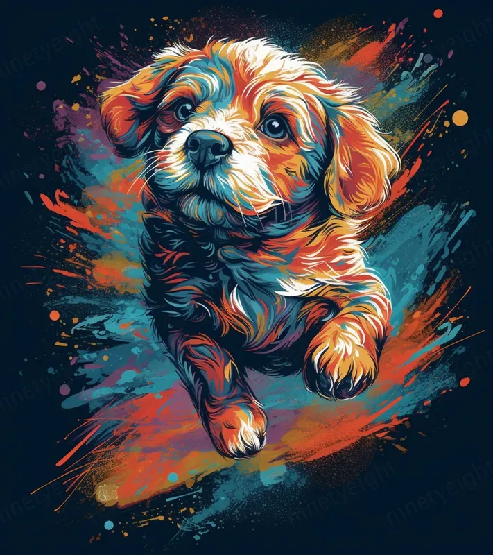 Simple Sweeping Vector Style Art Works