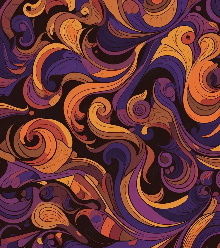 Simple Sweeping Vector Style Art Works