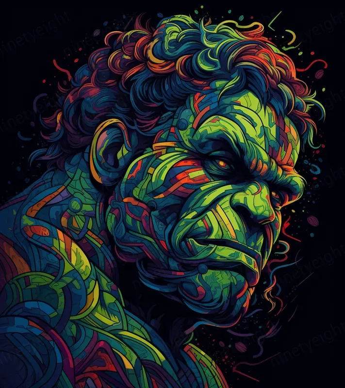 Simple Sweeping Vector Style Art Works