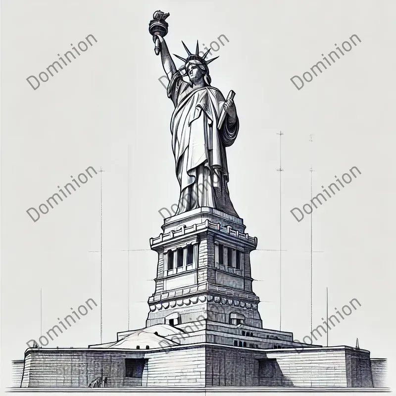 Famous Buildings As Architectural Sketches