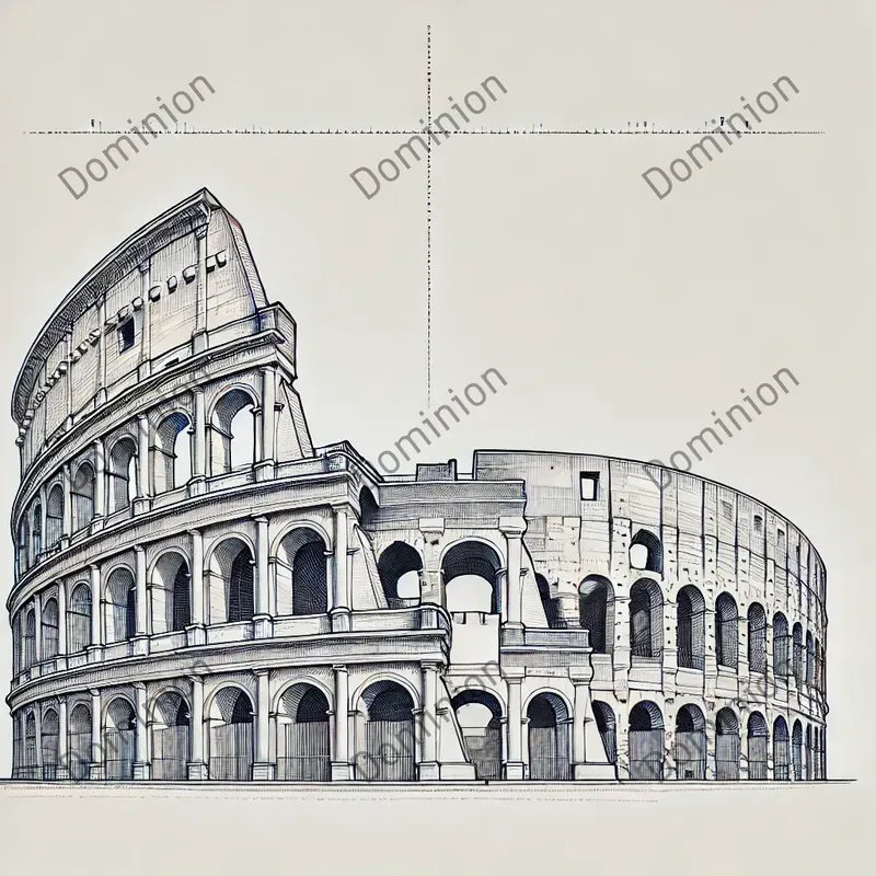 Famous Buildings As Architectural Sketches