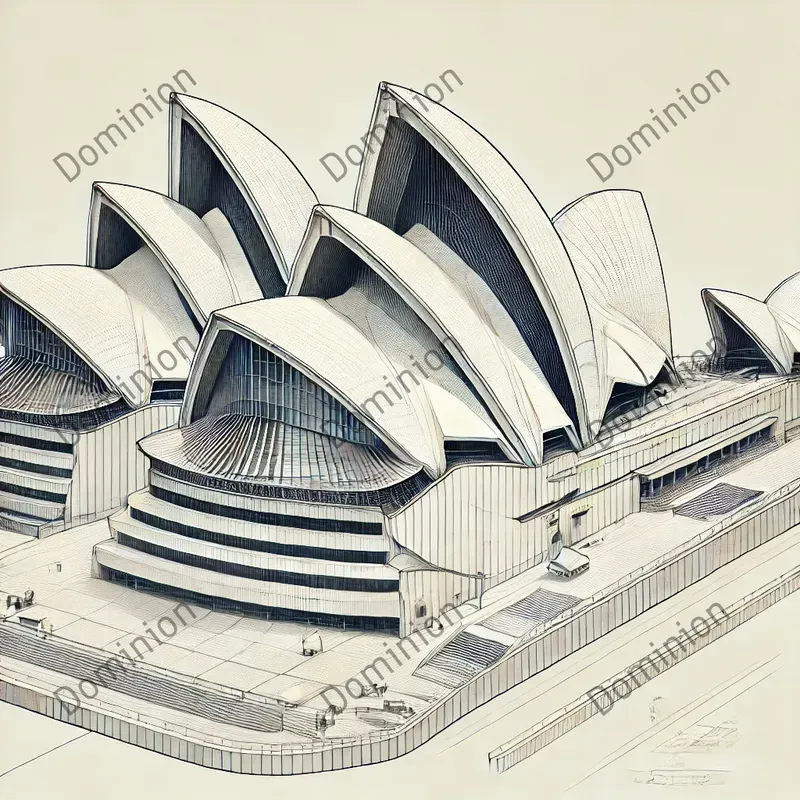 Famous Buildings As Architectural Sketches