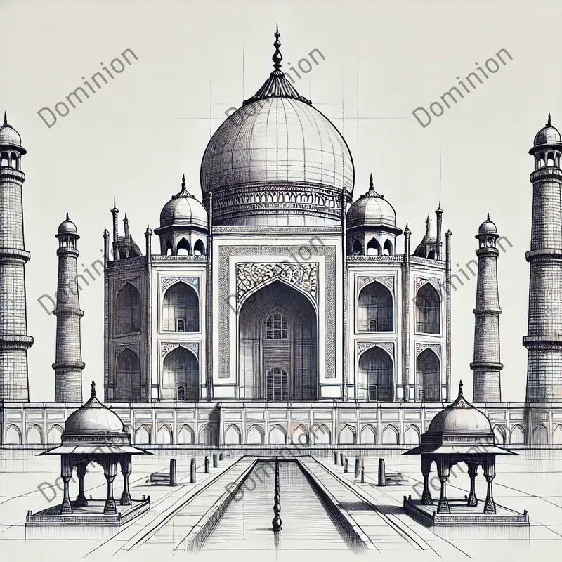 Famous Buildings As Architectural Sketches