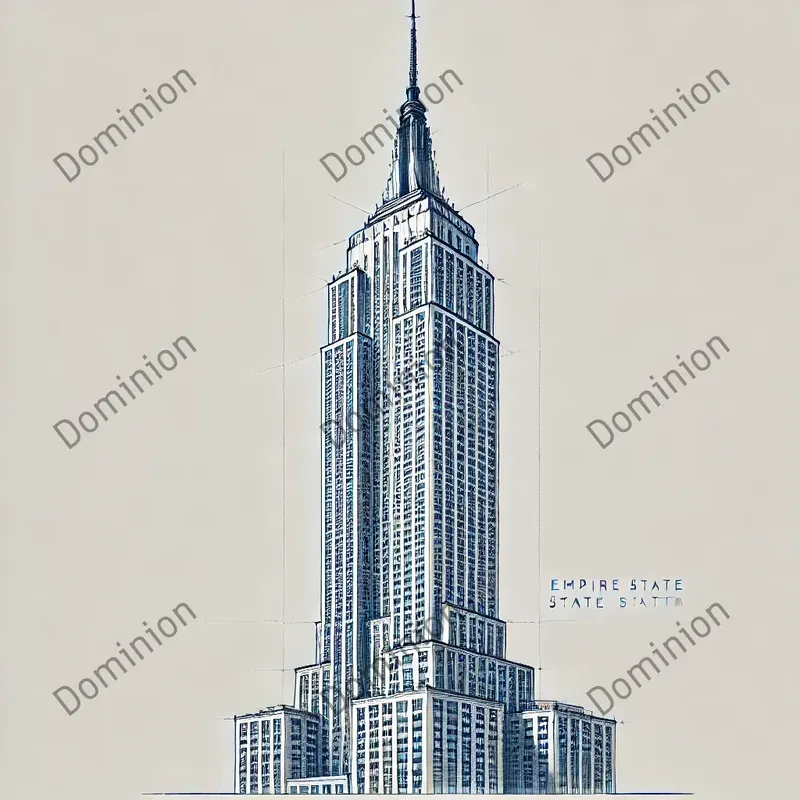 Famous Buildings As Architectural Sketches