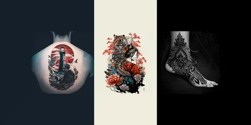 Fully Customisable Tattoo Designs generated by midjourney