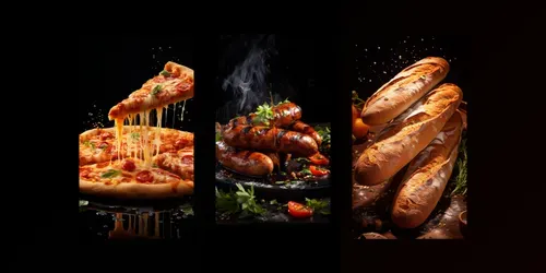 Famous Food Photography Advertisements generated by midjourney