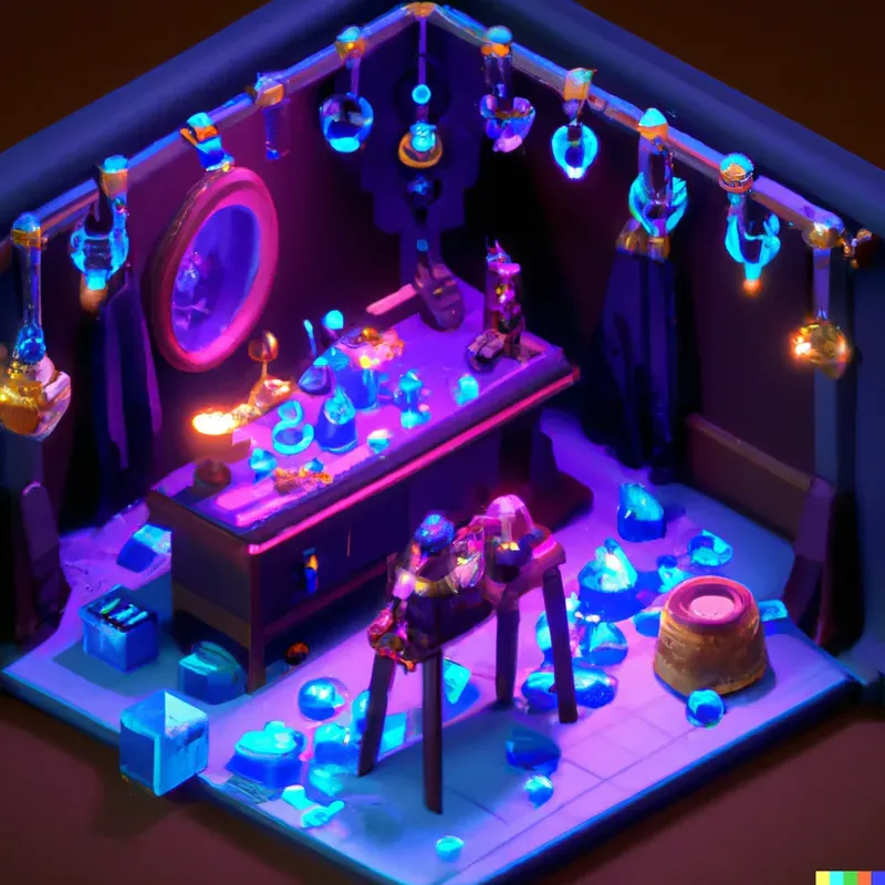 Miniature Fantasy Rooms