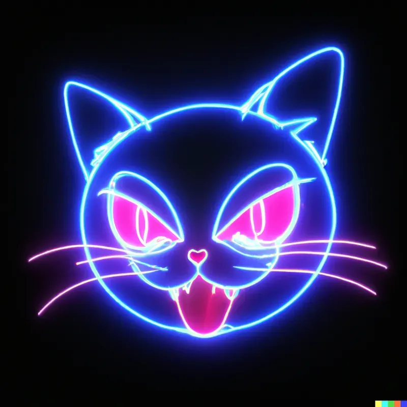 Neon Animal Avatars