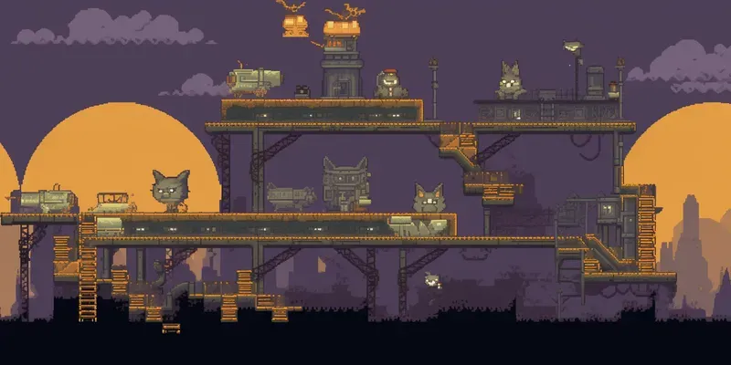 Pixel Playground Retro 16bit Levels