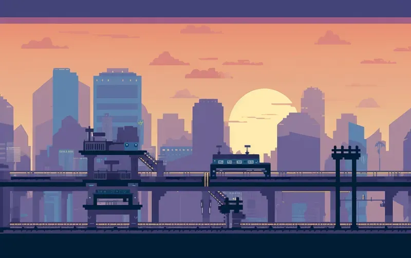Pixel Playground Retro 16bit Levels